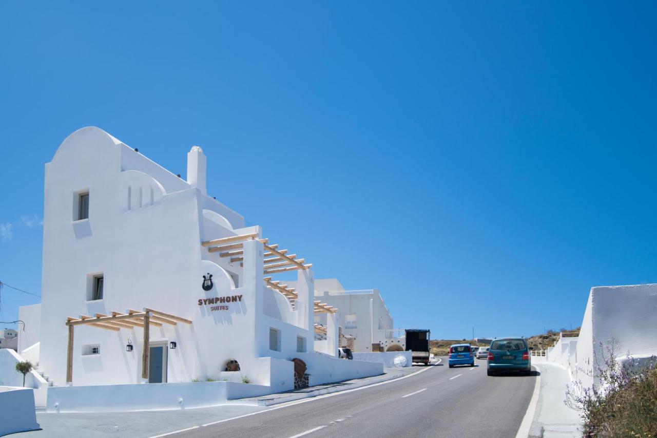 Symphony Suites Santorini Pýrgos Exterior foto